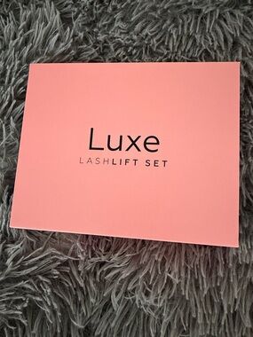 Luxe Lash Lift Set - Coral Pink Box